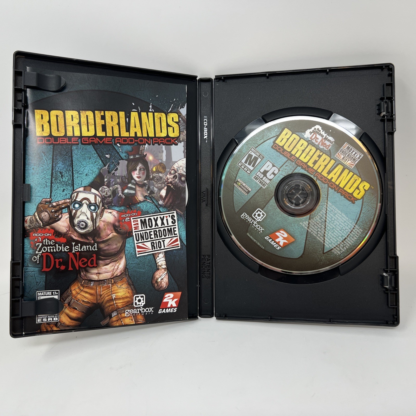 Borderlands Double Game Add-On Pack: The Zombie Island of Dr. Ned & Mad Moxxi’s