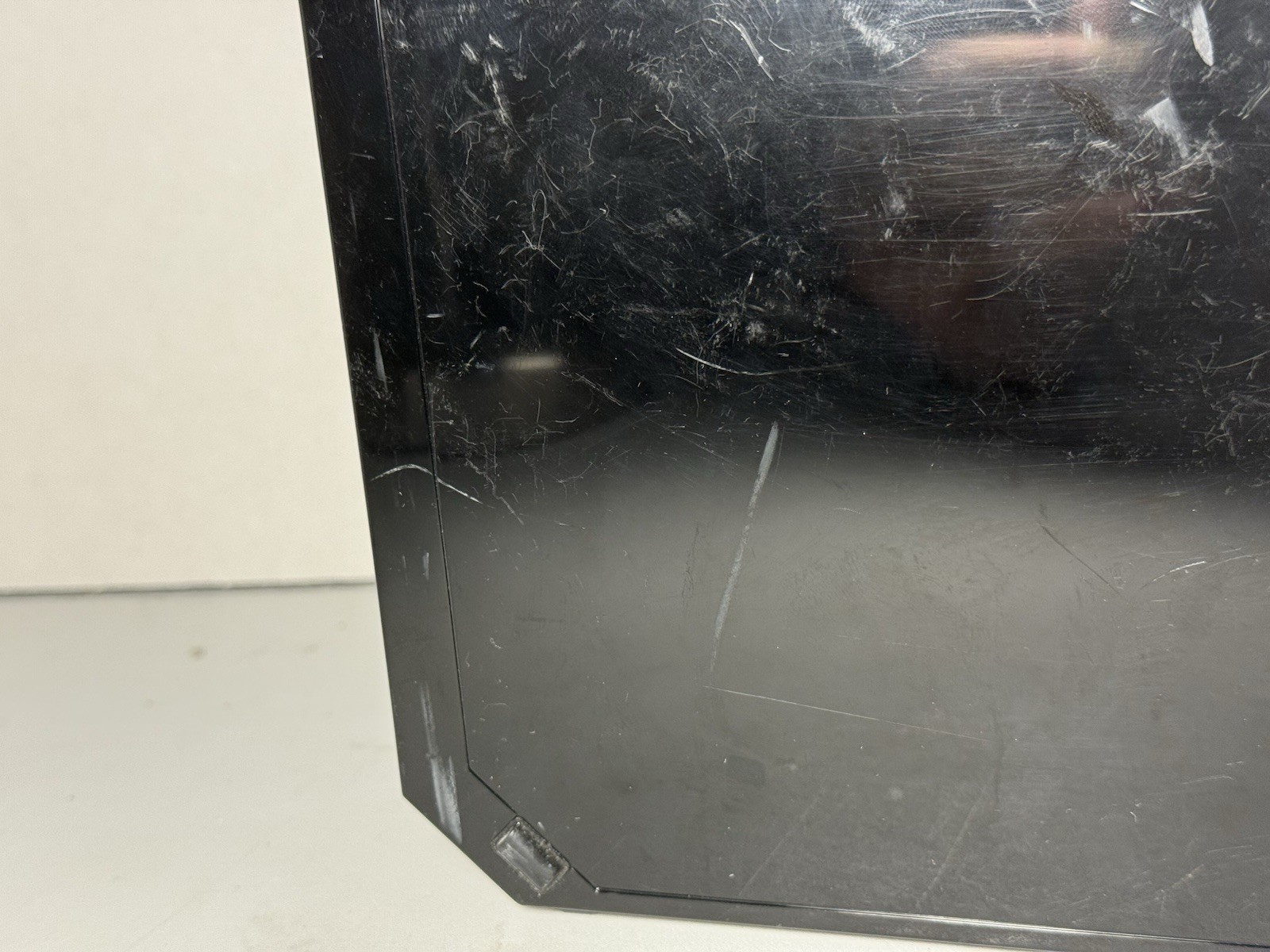 JP Nintendo Wii RVL-001 Black Console Only – Tested – Missing SD Door/Scuffed