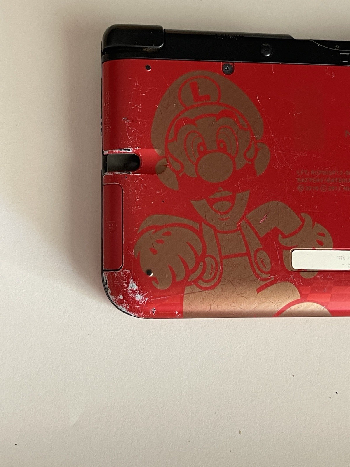 Nintendo 3DS XL Mario Red/Black 3D Capable Handheld Console NTSC-U/C 4GB