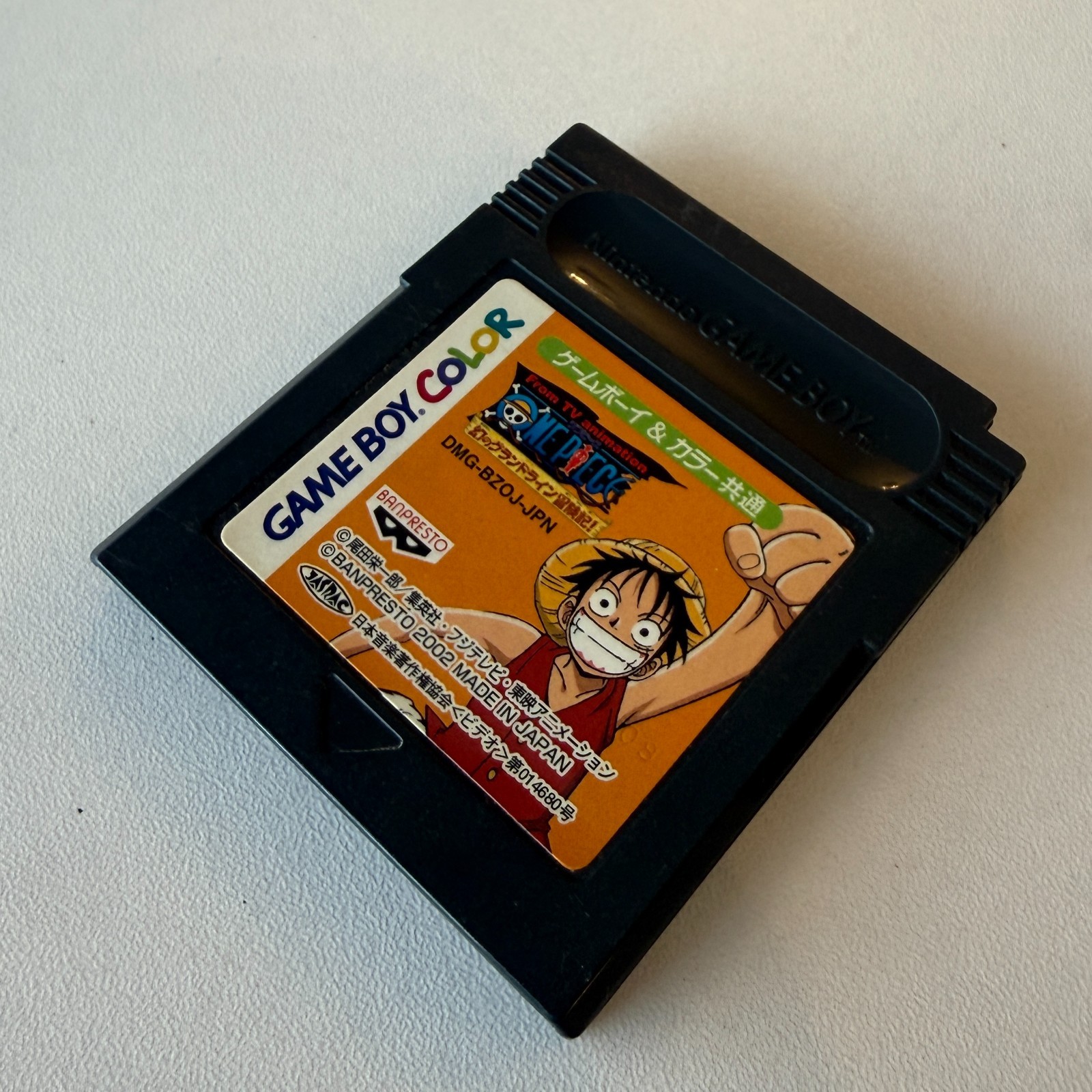 One Piece Phantom Grand Line Adventure Nintendo Game Boy Color GBC Japan DMG-BZO