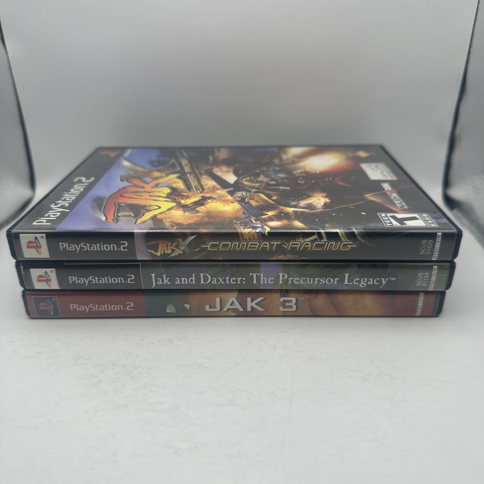 Jak 3 X Combat Racing Dexter Precursor Legacy Games PS2 Games LOT Bundle CIB VGC