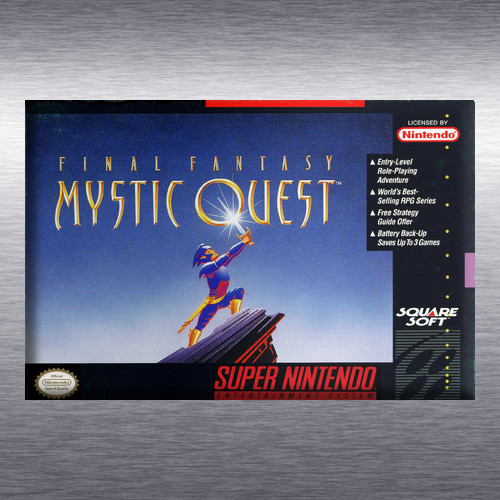 Final Fantasy 2, 3, Mystic Video Game Box Art *SNES* High Quality Magnet