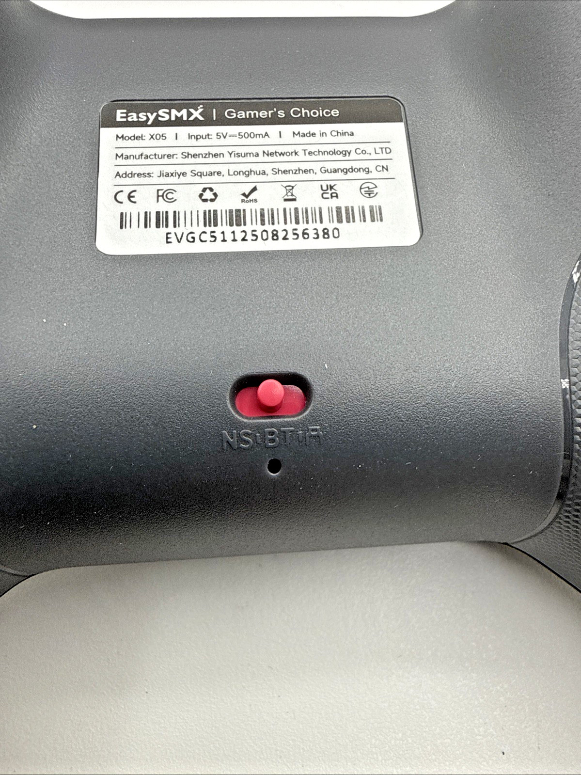 EasySMX X05 Wireless Controller Hall Effect RGB PC Switch iOS Android
