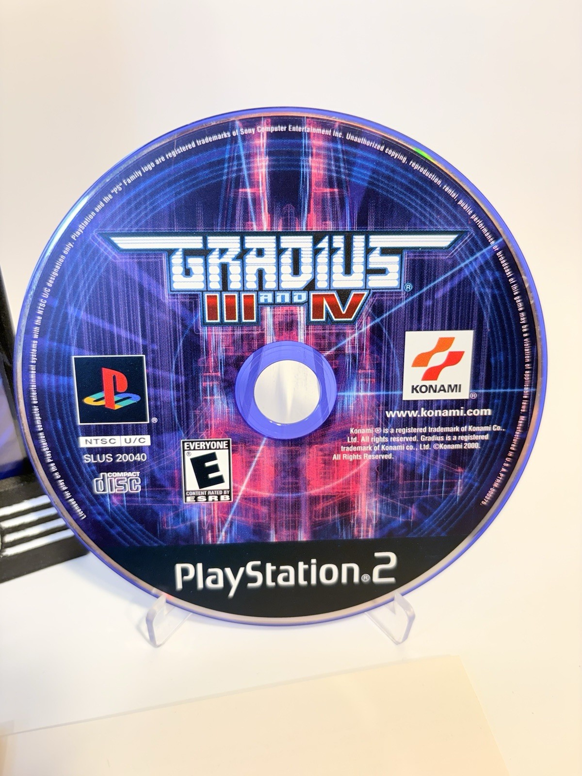 Gradius III and IV (Sony PlayStation 2 PS2) Complete CIB Pristine Condition