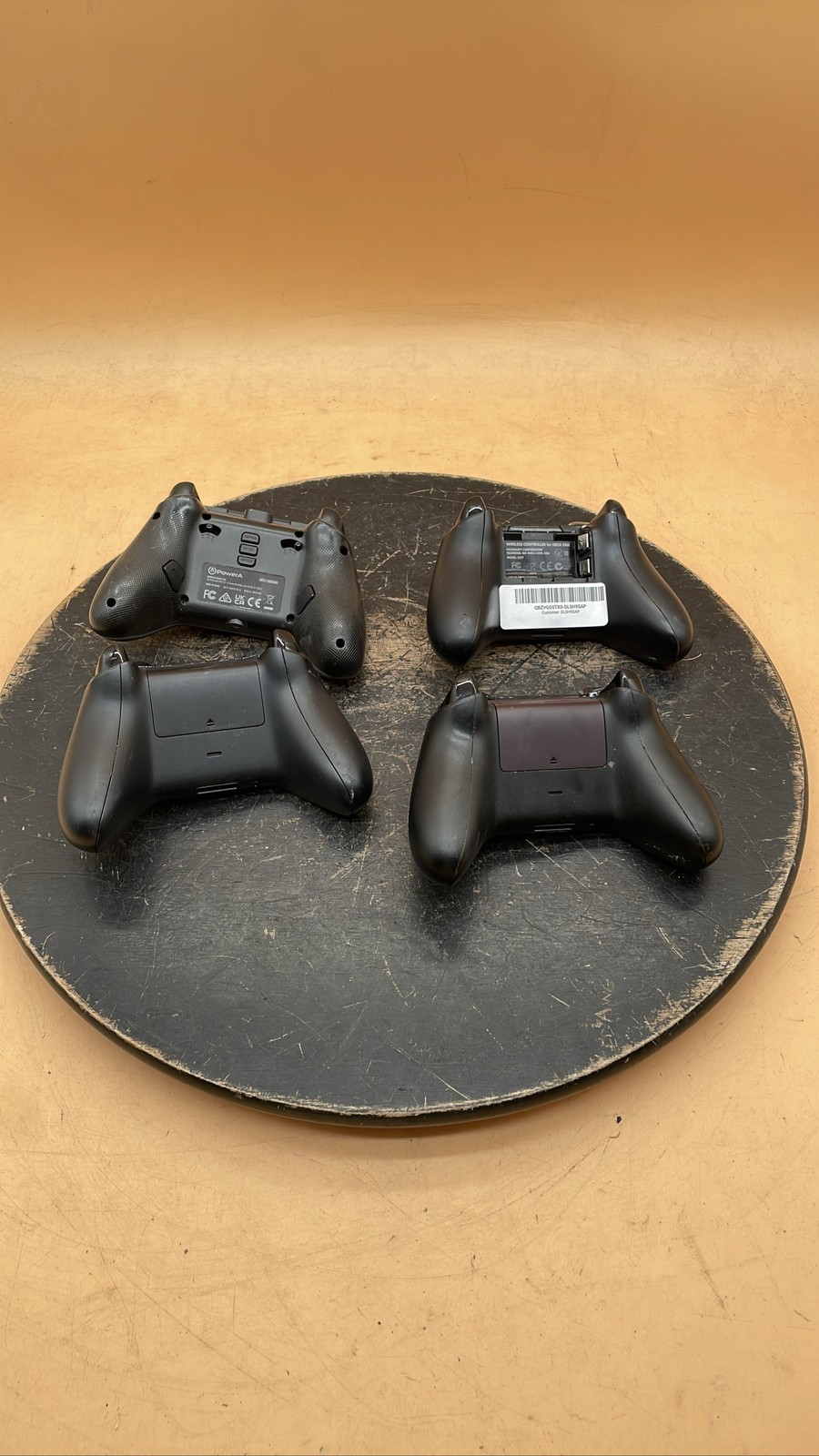Microsoft Xbox Controllers 1708 1537 & PowerA XBGPSPWI Gamepad Lot of 4