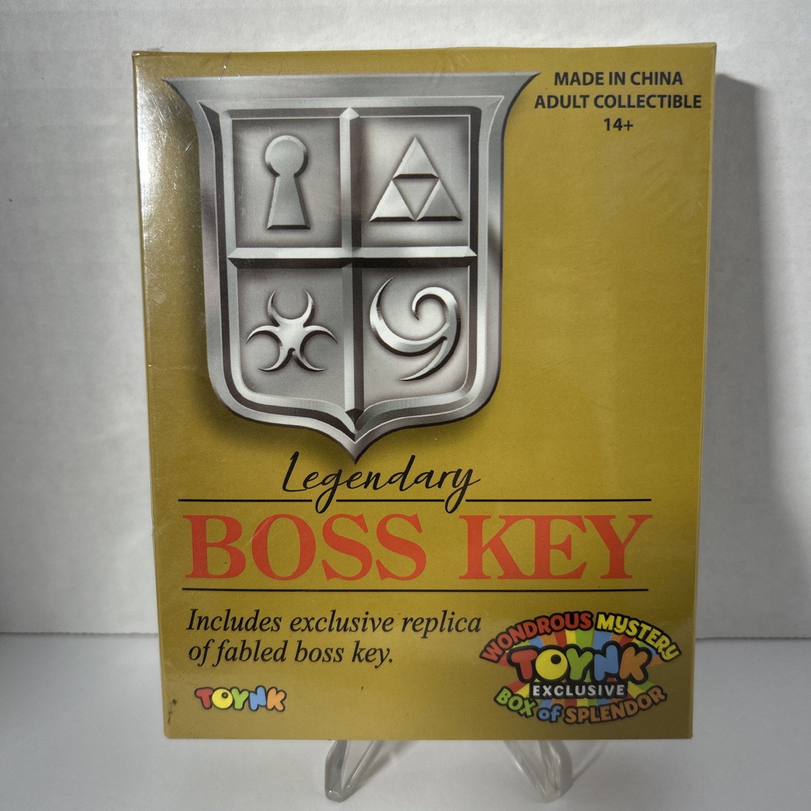 Legendary Boss Key Replica by Toynk. Factory Sealed. Legend Of Zelda Mint