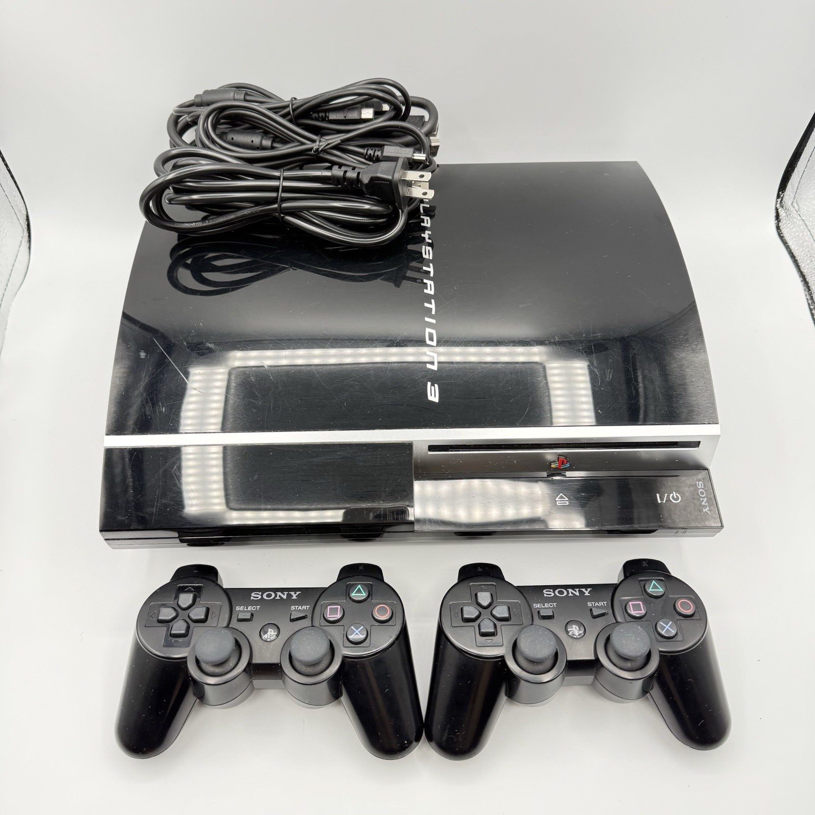 Sony PlayStation 3 PS3 Fat Console PS3 PS1 Compatible CECHH01 40GB Tested