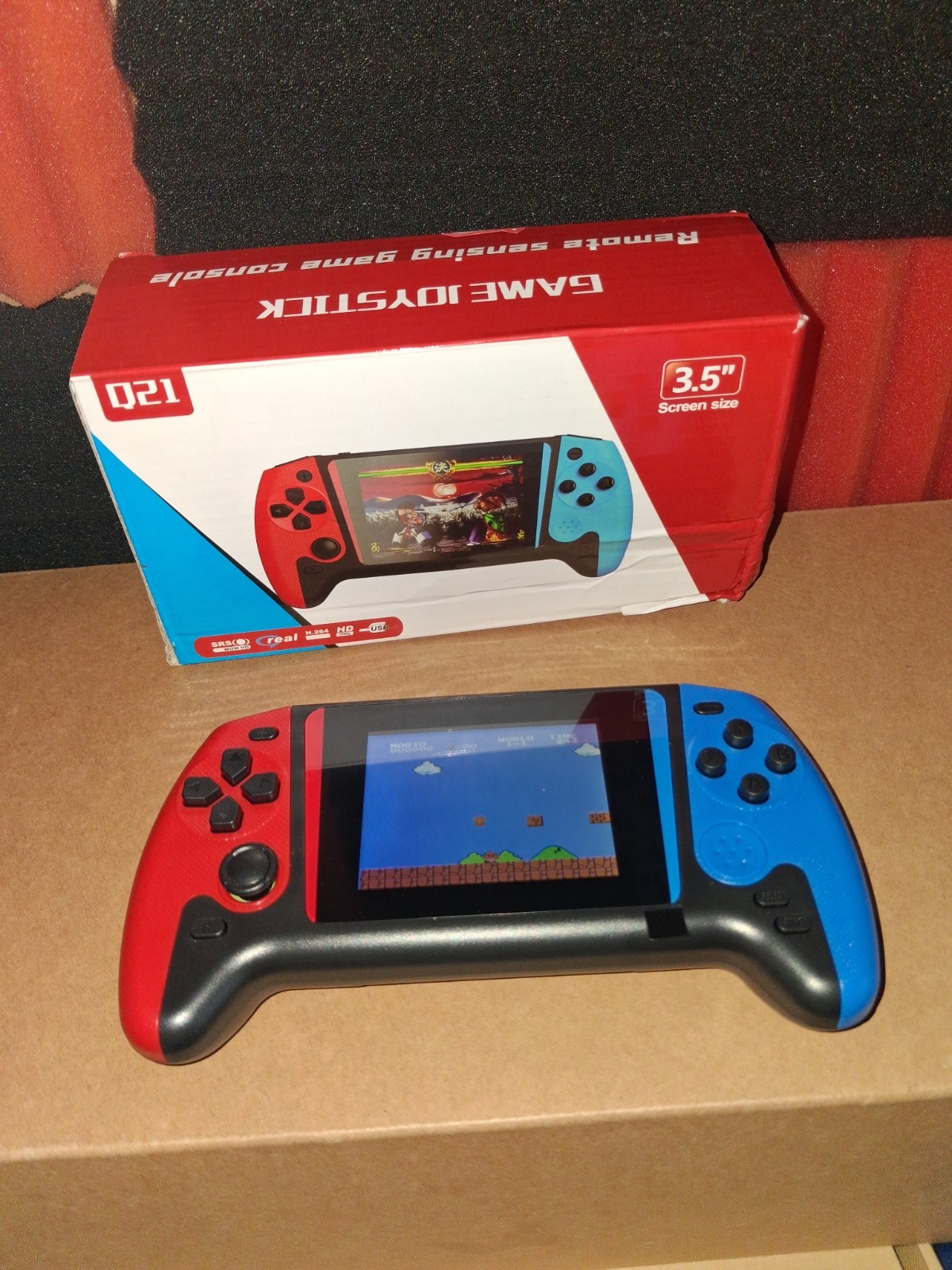 500 Games in 1 Q21 Handheld Console 3.5″ Screen Rechargeable Retro Gift