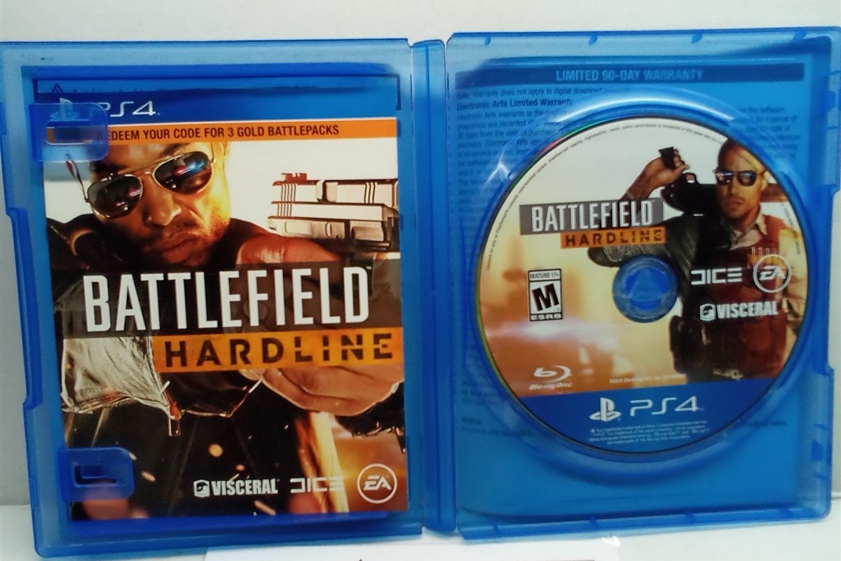 Battlefield Hardline (PlayStation 4, 2015) Complete Tested Working – Free Ship