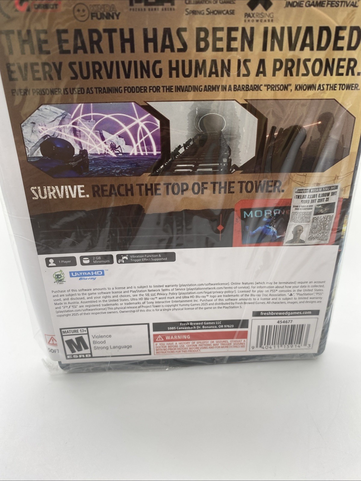 Project Tower PS5 Steelbook Edition RARE US VERSION