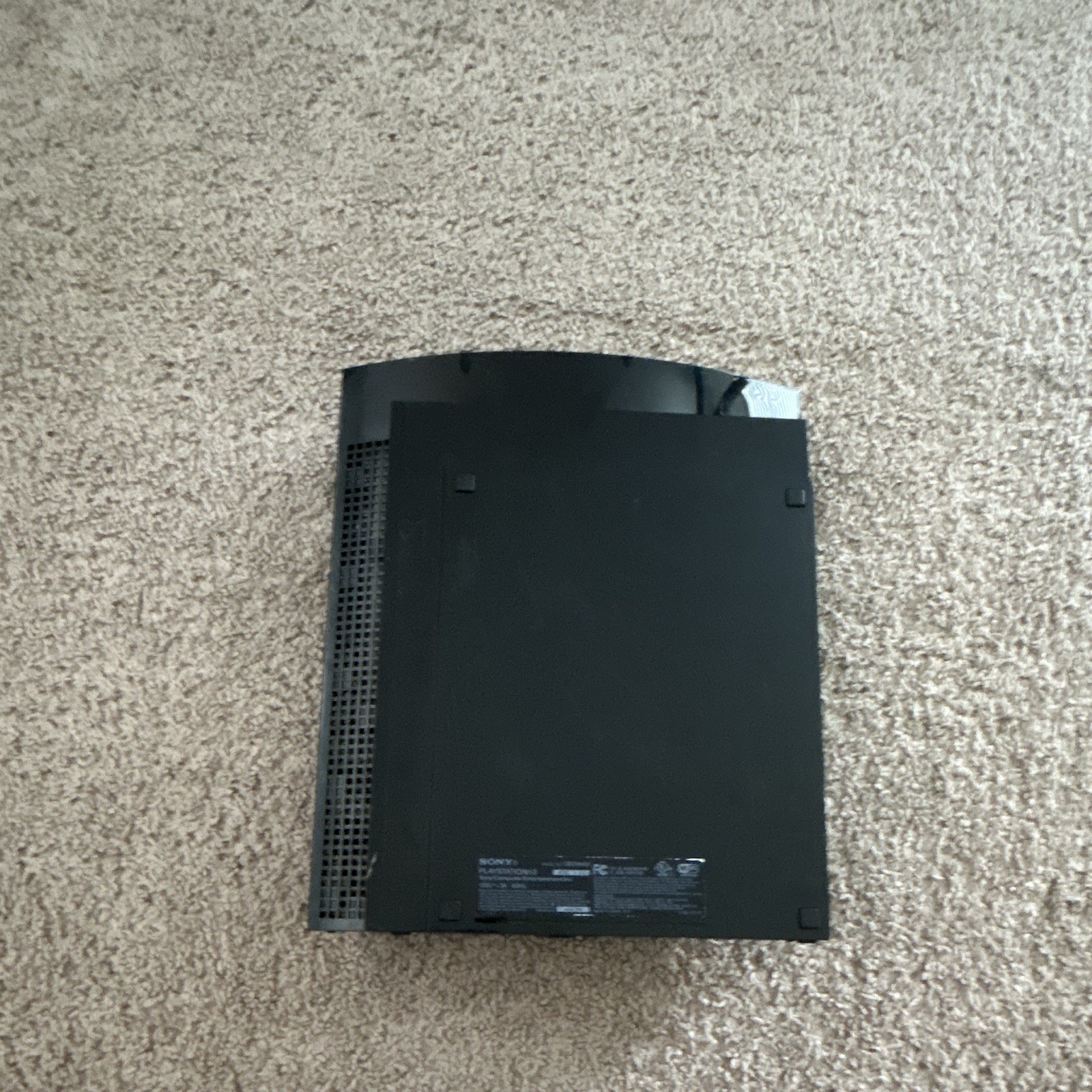 Sony PS3 Black Console Casing/Housing Outer Shell Cover Panel Replacement Parts