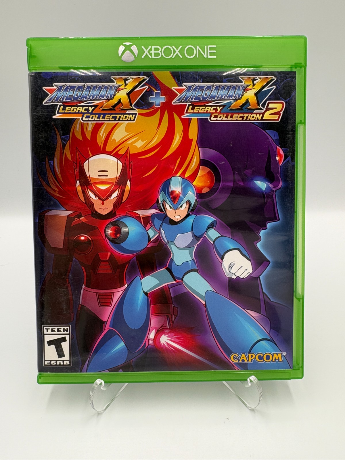 MegaMan X Legacy Collection 1 + 2 – Microsoft Xbox One – CIB w/ Inserts – Tested