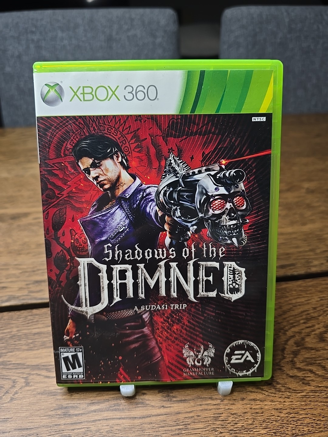 Shadows of the Damned Xbox 360 2011 BOX CASE W MANUAL ONLY NO GAME