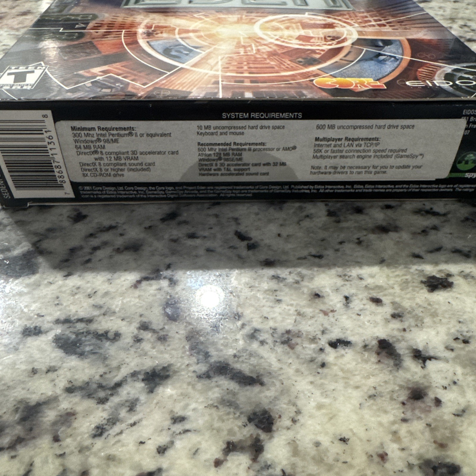 NEW Project Eden Eidos PC Windows 98 Video Game VINTAGE