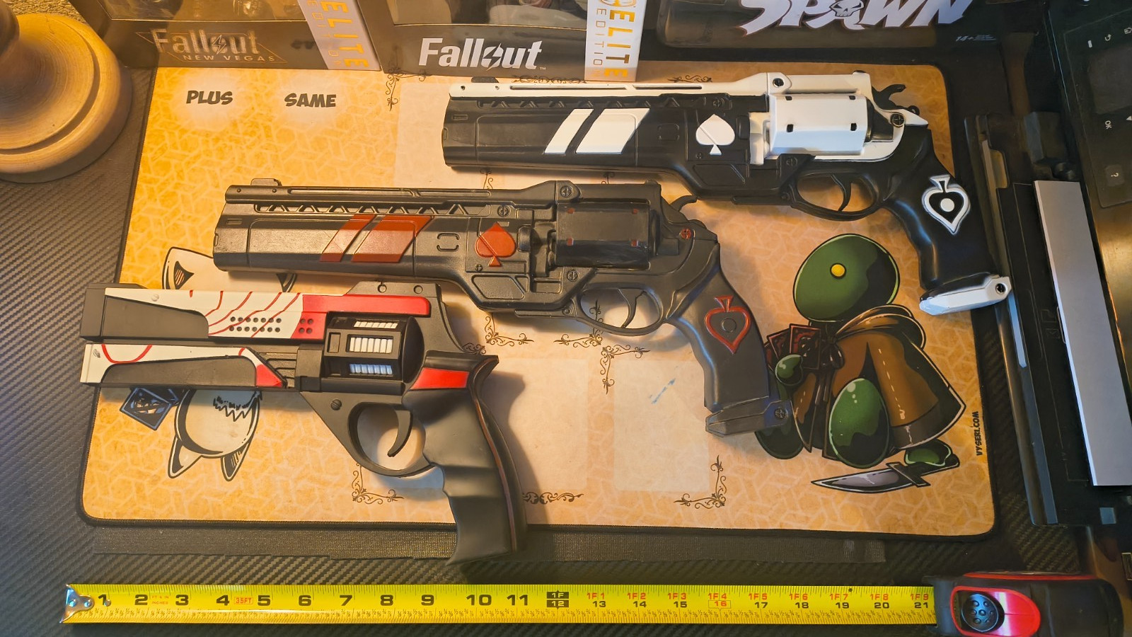 1:1 Scale High-Density Foam Sci-Fi Hand Cannon Prop Replica Lot Ace of Spades