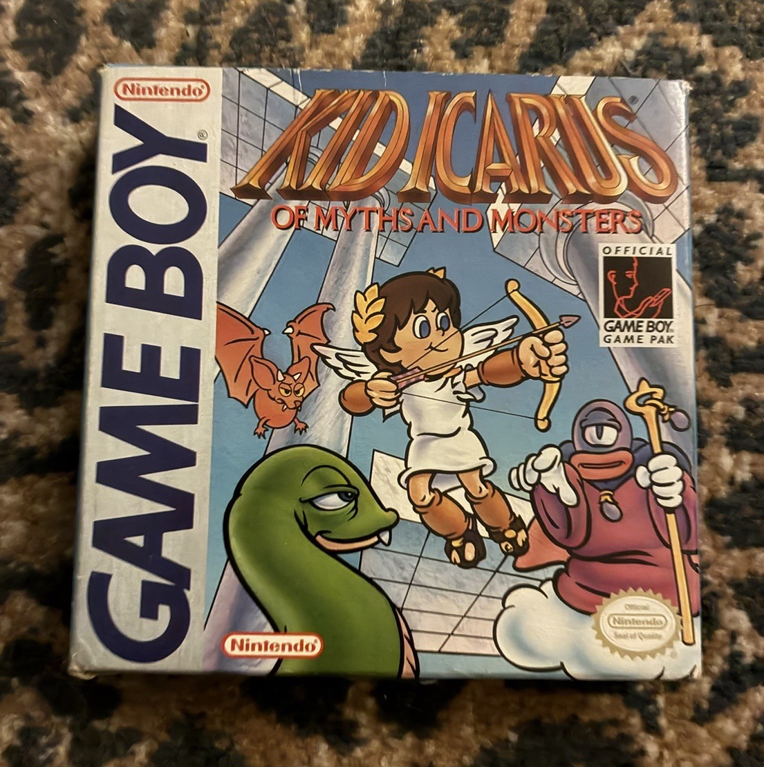 Kid Icarus Game Boy CIB+ Complete In Box Very Good W/ Posters Inserts Authentic