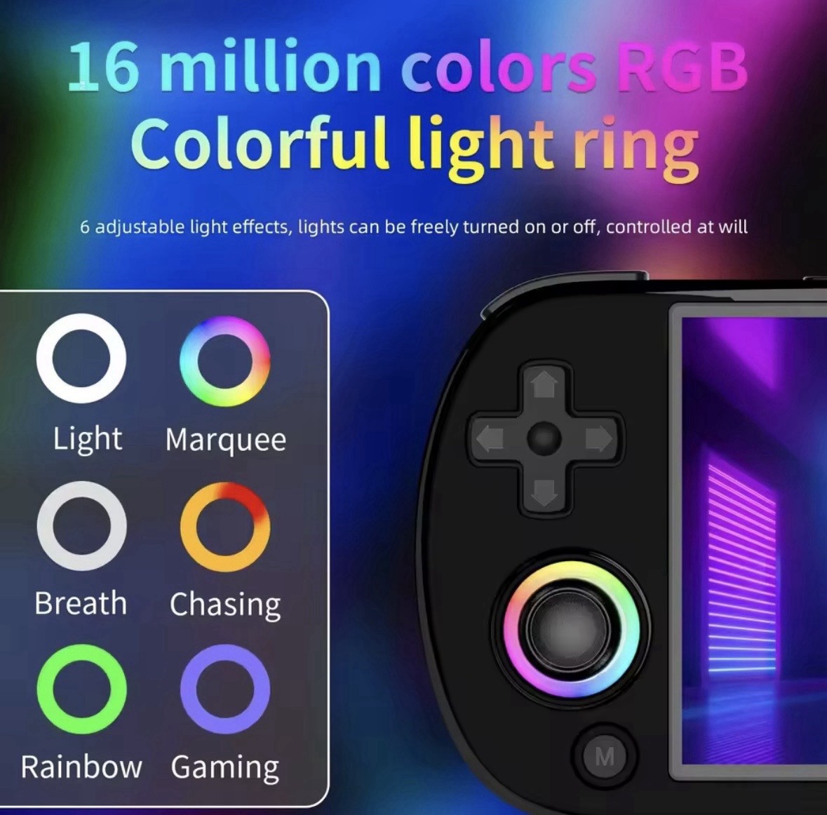 Anbernic RG40XX H – Handheld Console – 4” Screen, 64 GB Of Storage, And More!