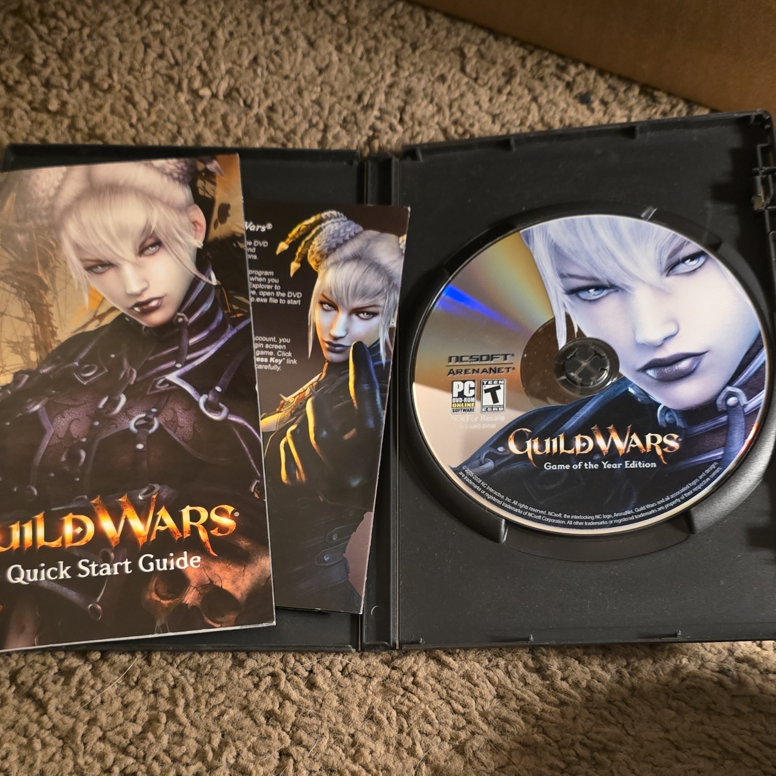 NCsoft Guild Wars GOTY Edition PC RPG Manual Included T (Teen) 2006