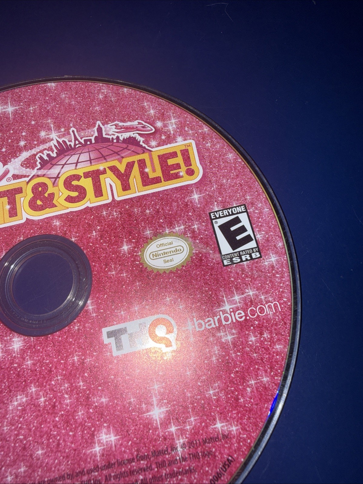Barbie: Jet, Set & Style (Nintendo Wii, 2011) Working Game Only