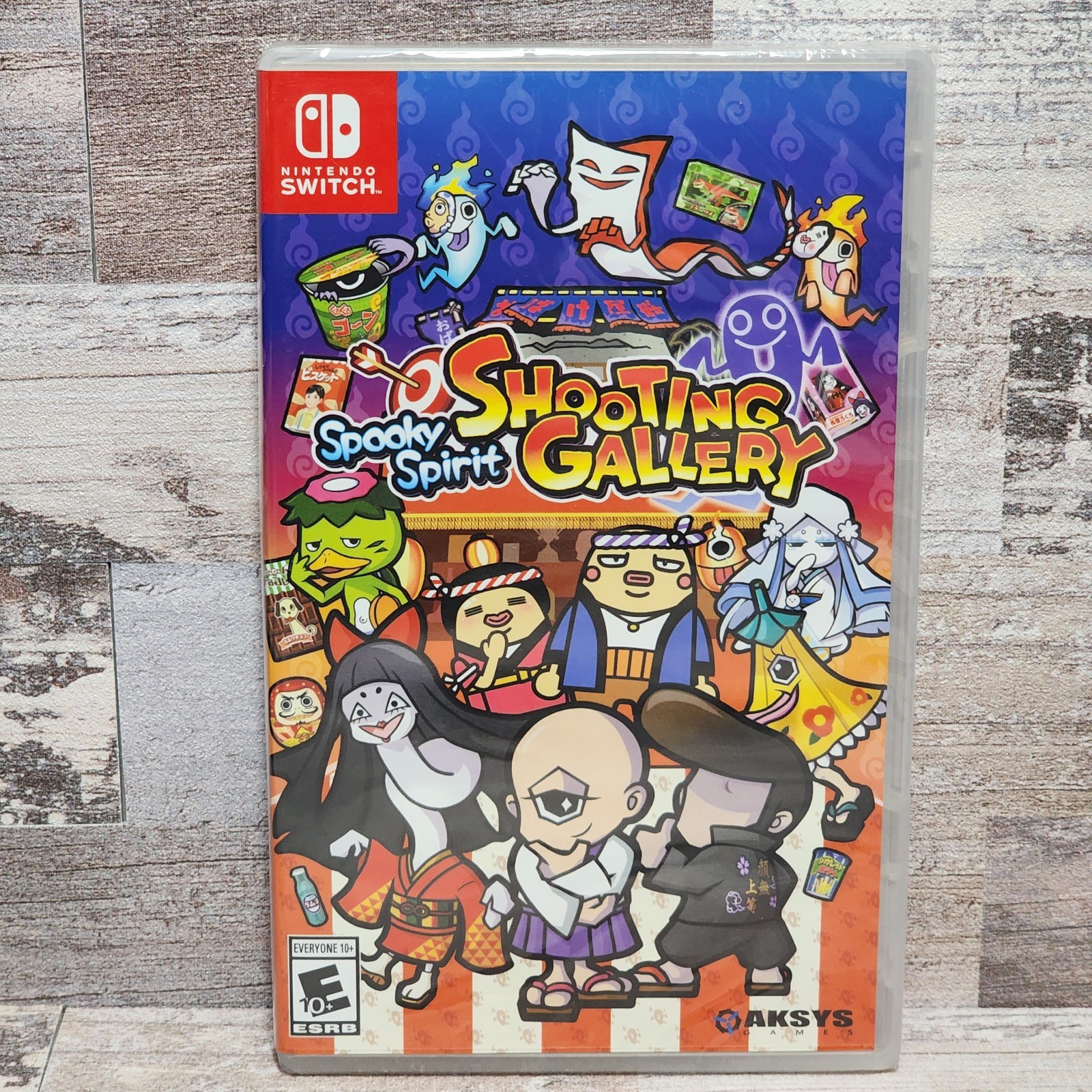 Spooky Spirit Shooting Gallery – Nintendo Switch – Brand New Factory Sealed