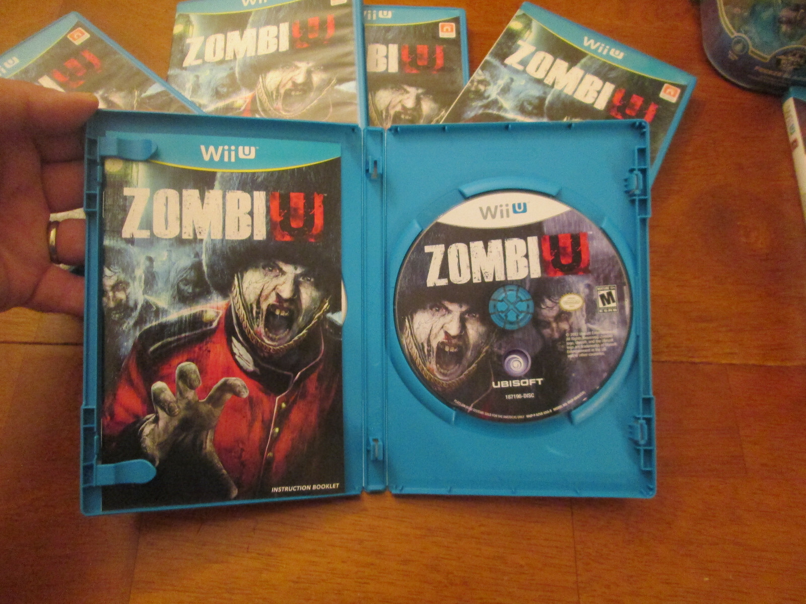 ZombiU Nintendo Wii U COMPLETE WORKS PERFECTLY EXCELLENT HORROR US