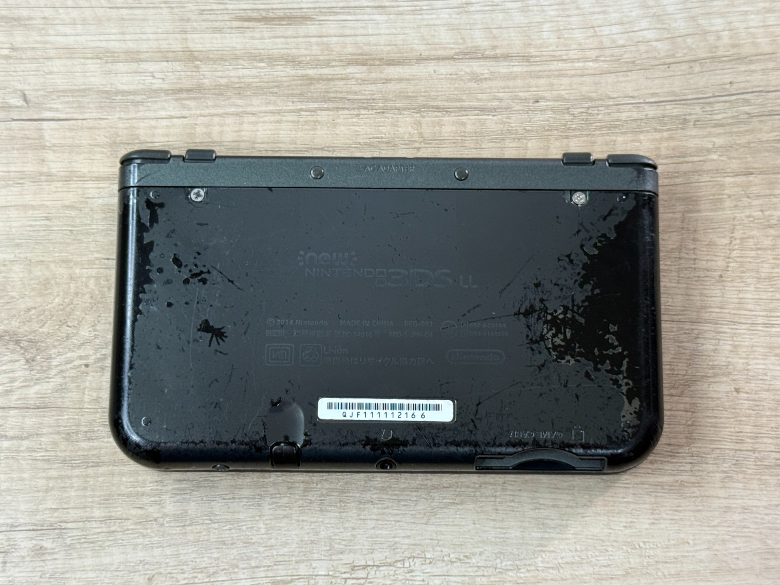 Nintendo New 3DS XL Metallic Black Console Tested Japan Tested D001