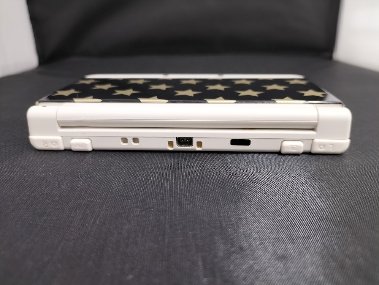B760 Nintendo new 3DS console White Japan w/plate stars fx