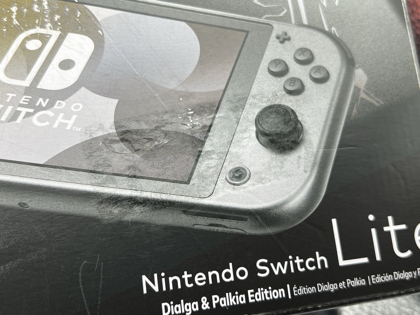 Nintendo Switch Lite Pokemon Dialga & Palkia Edition w/box, charger