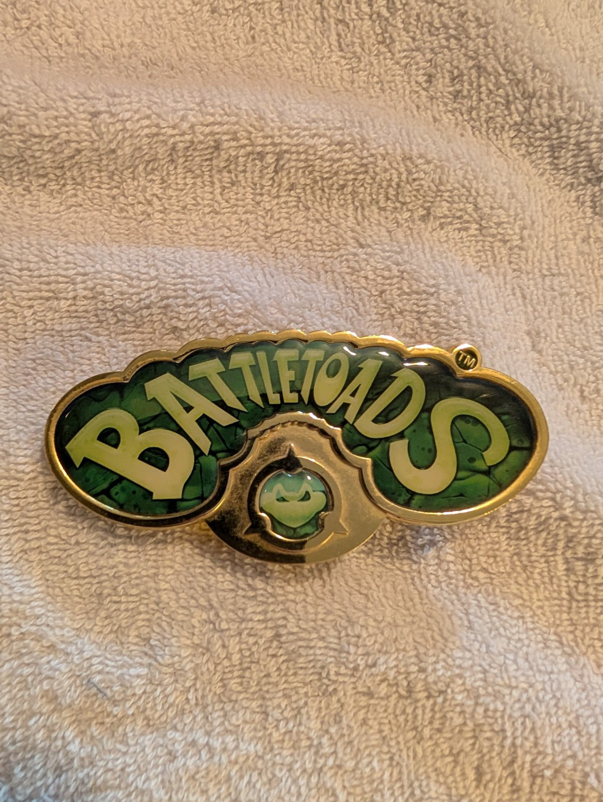 Battletoads Belt Buckle Exclusive Video Game Merchandise Loot Classic Gaming