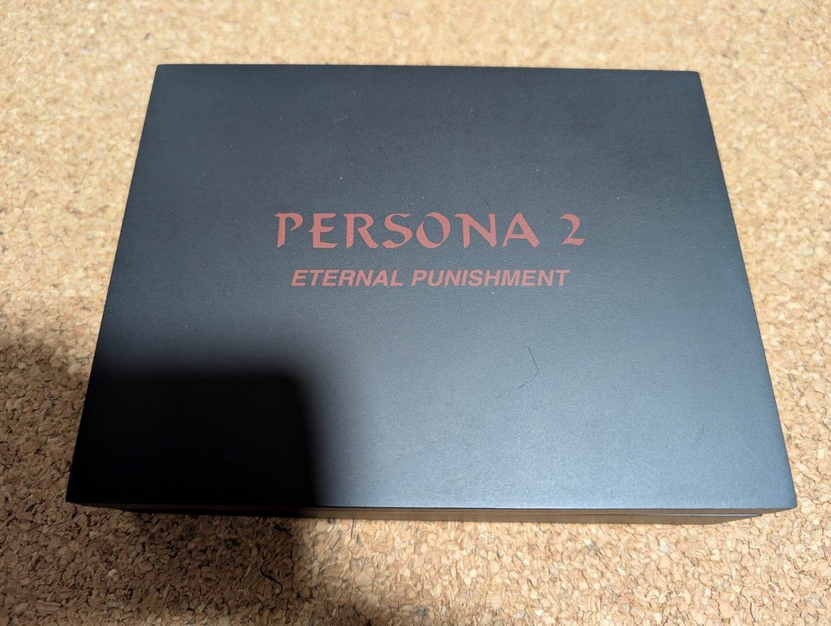 PS1 Persona 2 Eternal Punishment Deluxe Pack Tested Bonus Unused NTSC-J Japan