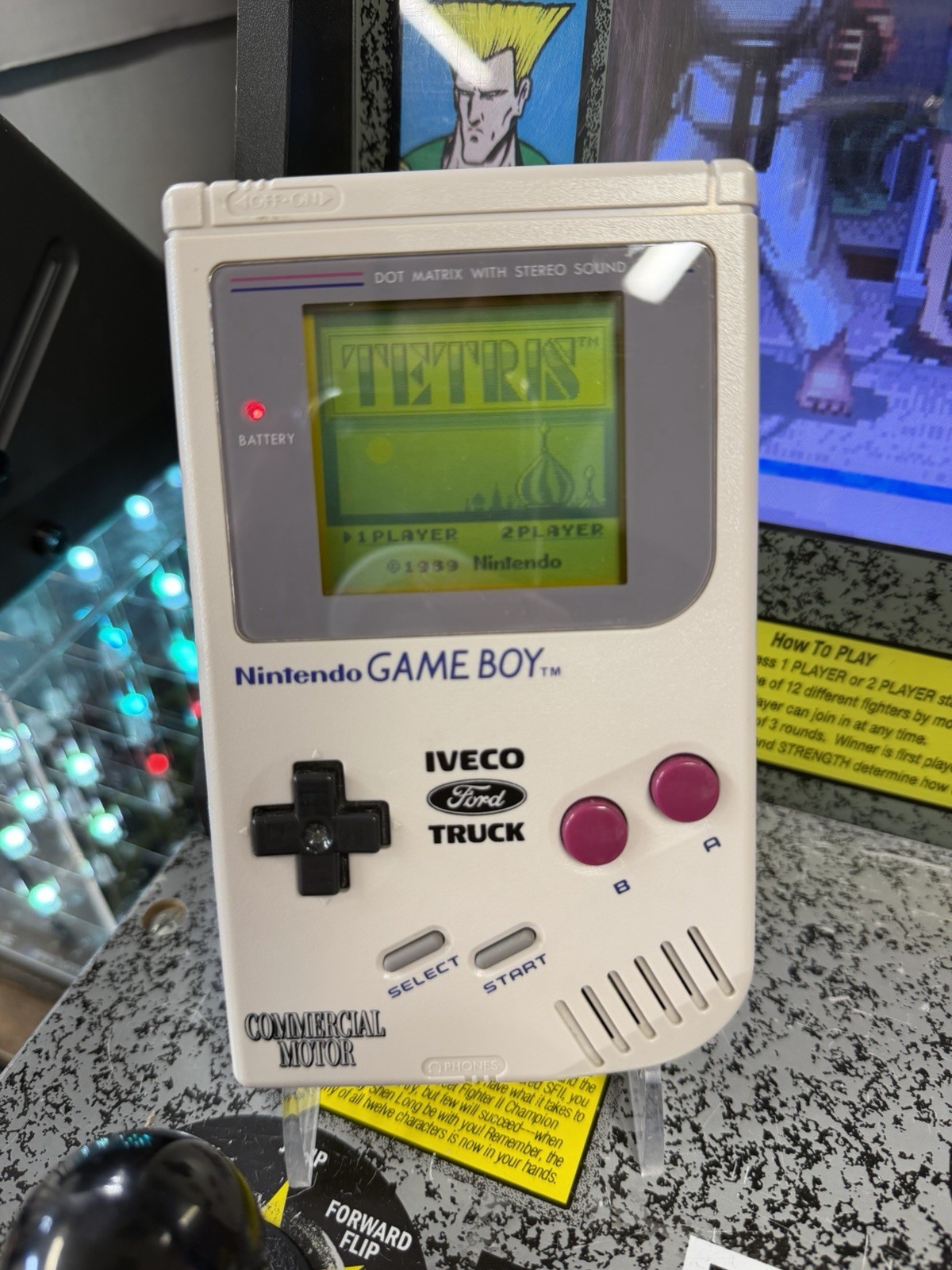 RARE Nintendo Game Boy DMG-01 Iveco Truck Commercial Motor Ford Variant /100
