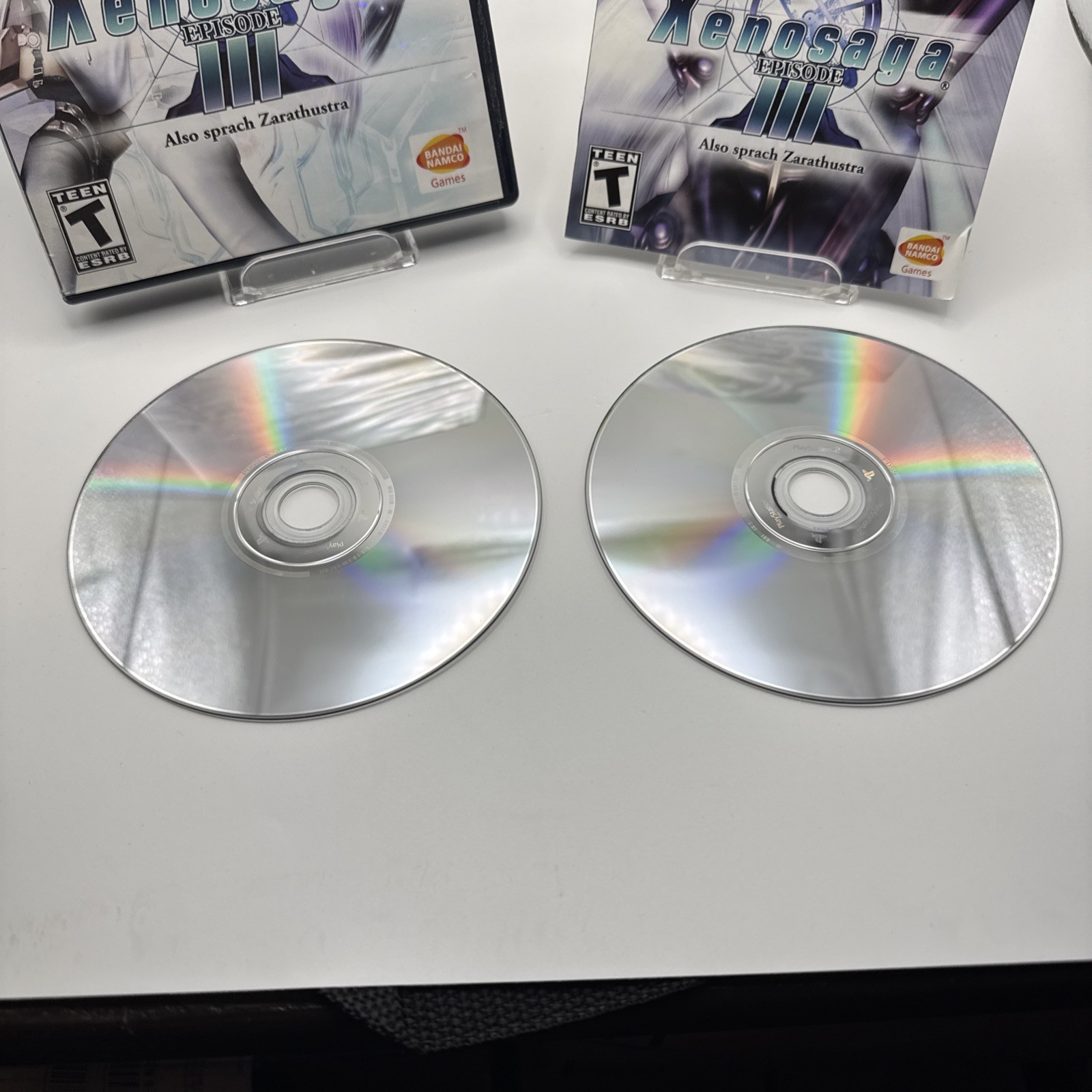 Xenosaga Episode III Also Sprach Zarathustra PS2 CIB Complete Tested