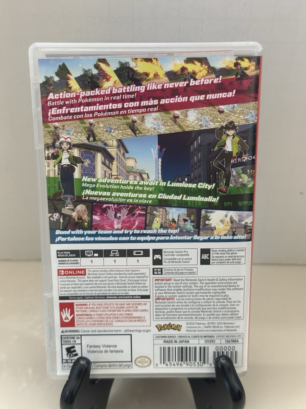 Pokémon Legends ZA Nintendo Switch Game Excellent Condition