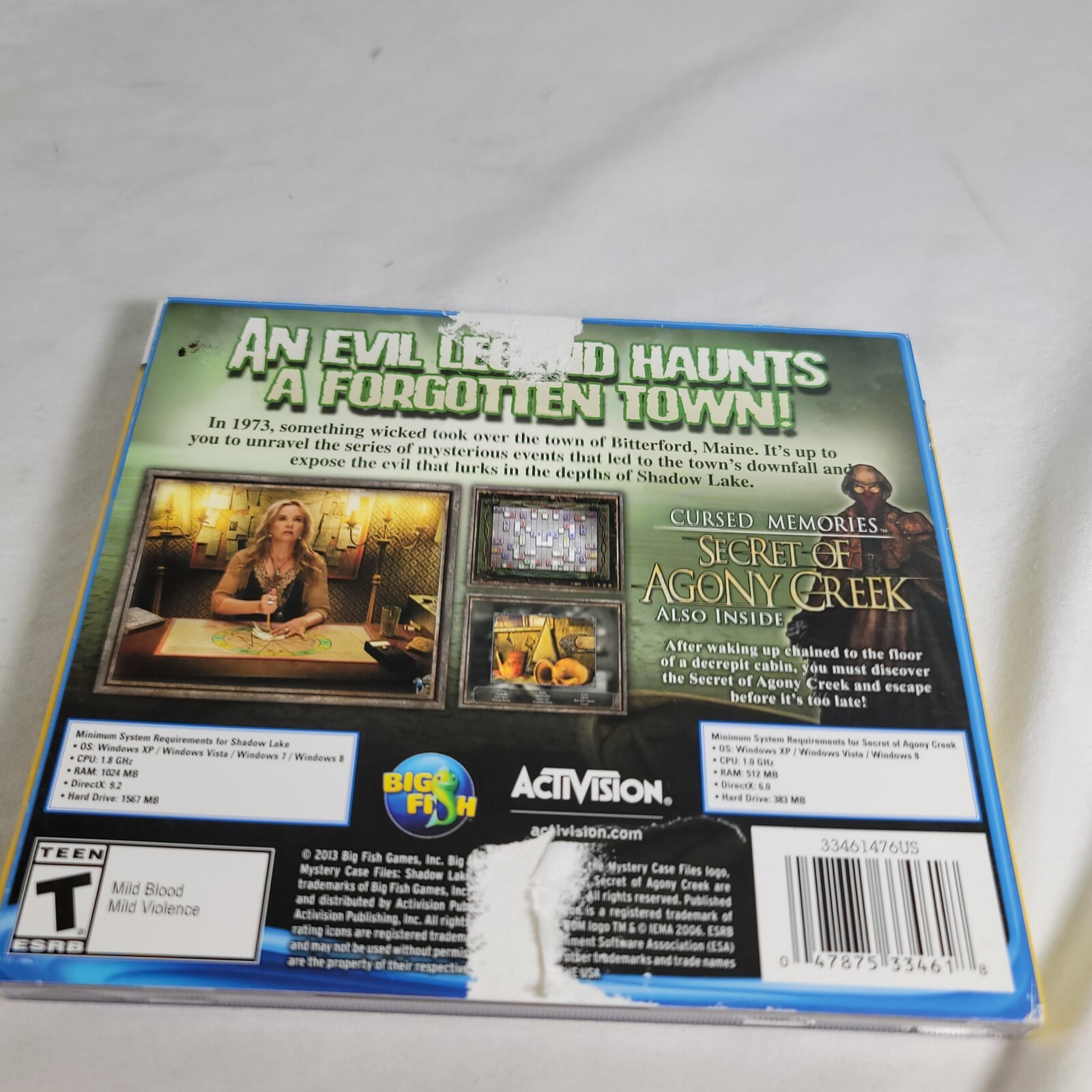 Mystery Case Files: Shadow Lake/Cursed Memories: Secret of Agony Creek (PC)