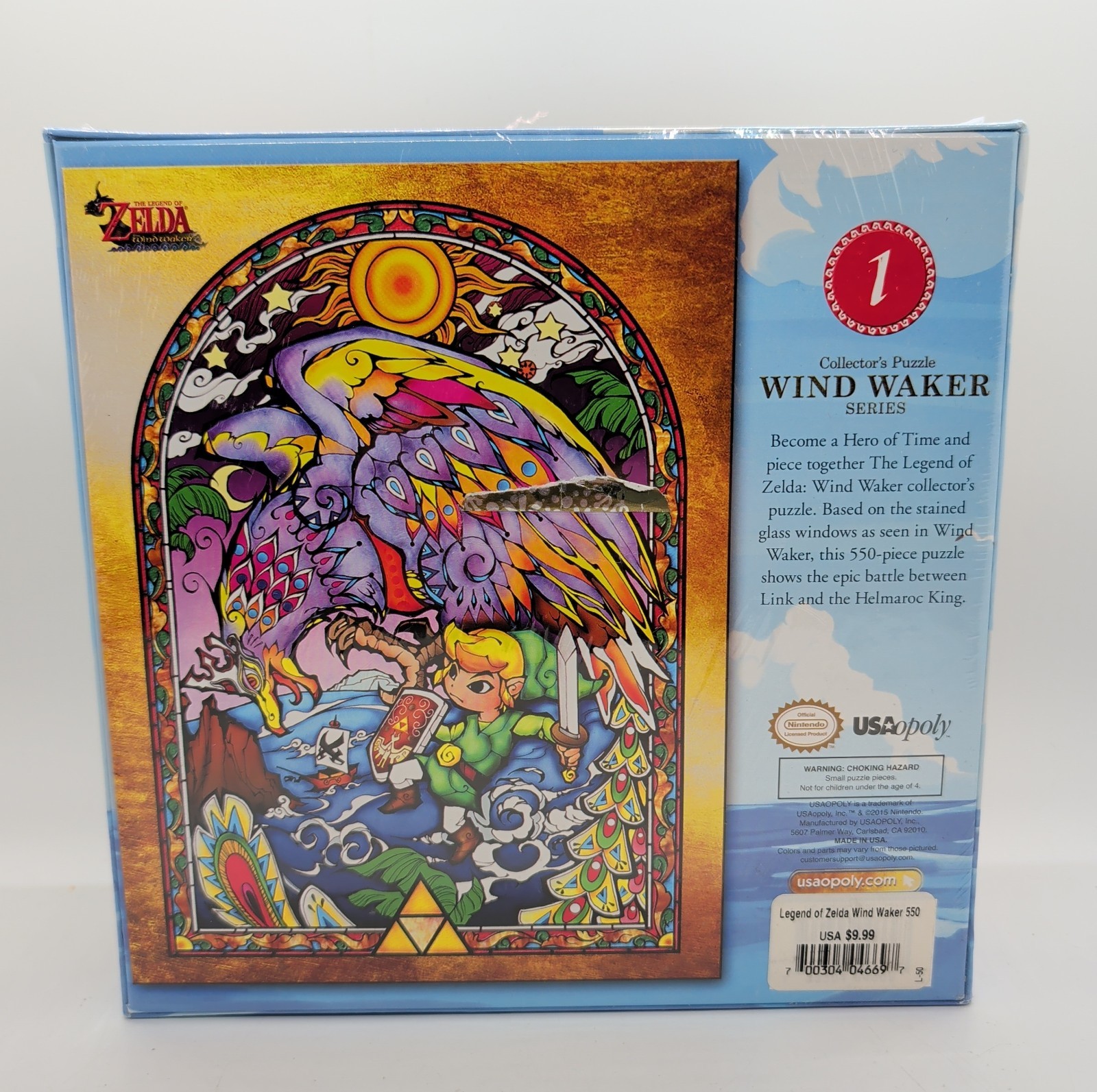 Legend of Zelda Wind Waker Series 1 Collectors Puzzle 550 Pieces NEW & SEALED