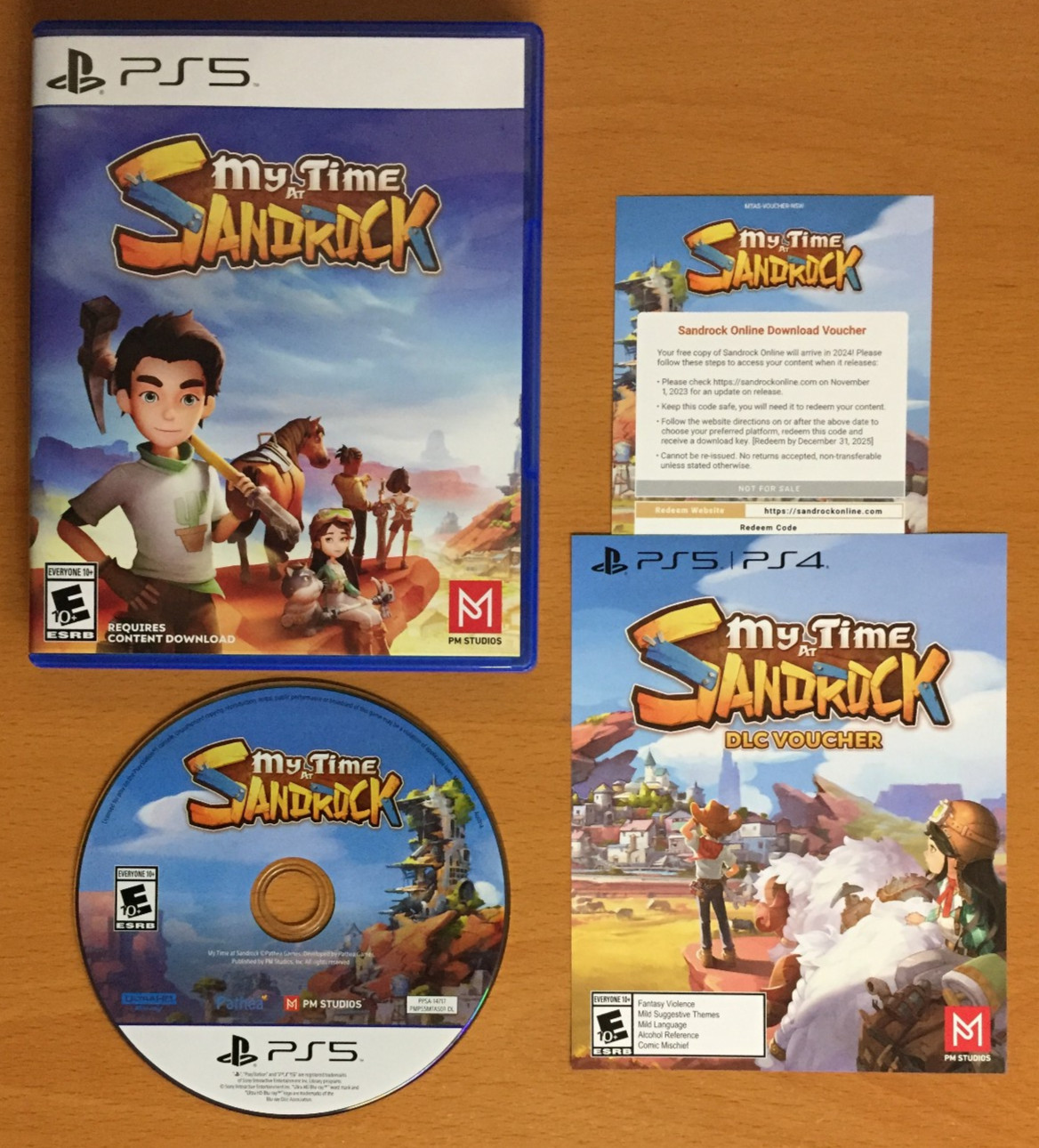 MY TIME AT SANDROCK Playstation 5 DLC Content PS5 NTSC Opened UNPLAYED Mint