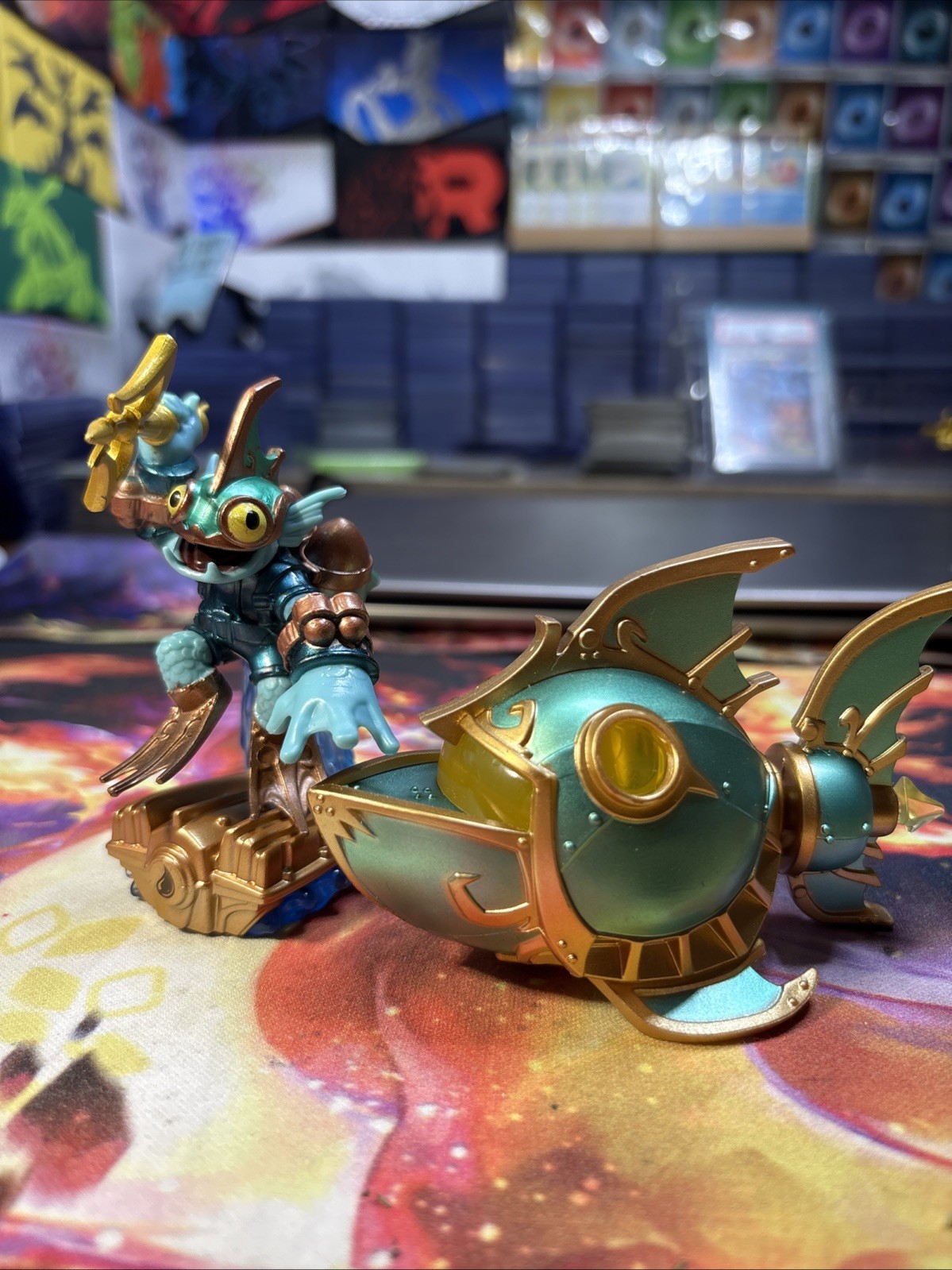 Deep Dive Gill Grunt w/ Reef Ripper Skylanders Superchargers✨🔥TESTED & WORKING
