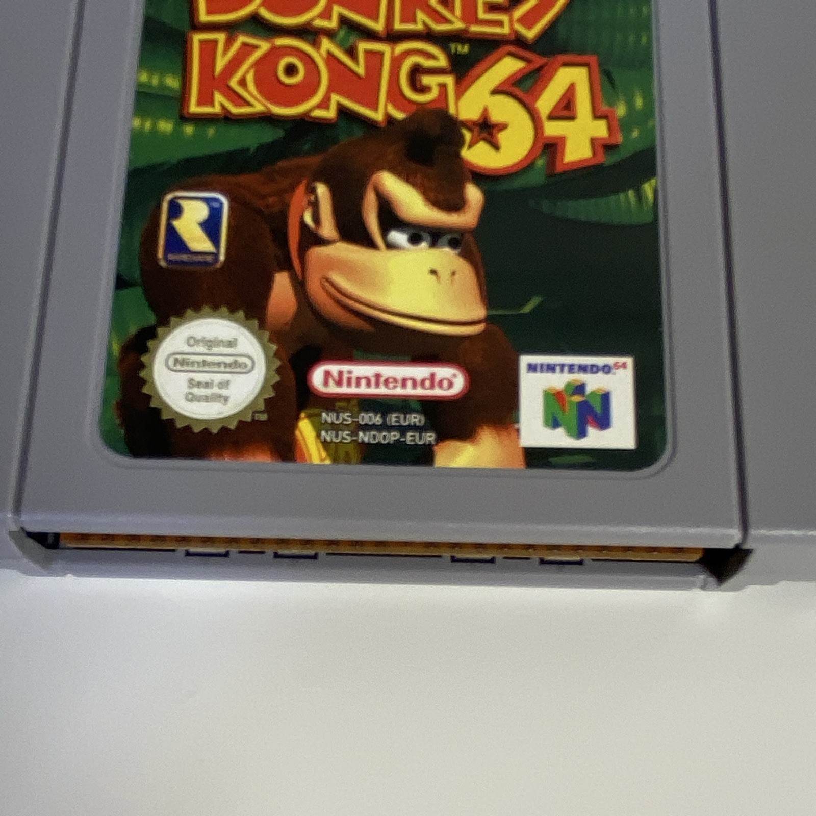 Donkey Kong 64 Nintendo 64 N64 PAL Spain, Spanish (EUR) NUS-EUR-1