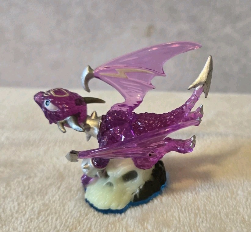 Skylanders SWAP FORCE Character Figure PHANTOM CYNDER blue base 2013 84661888