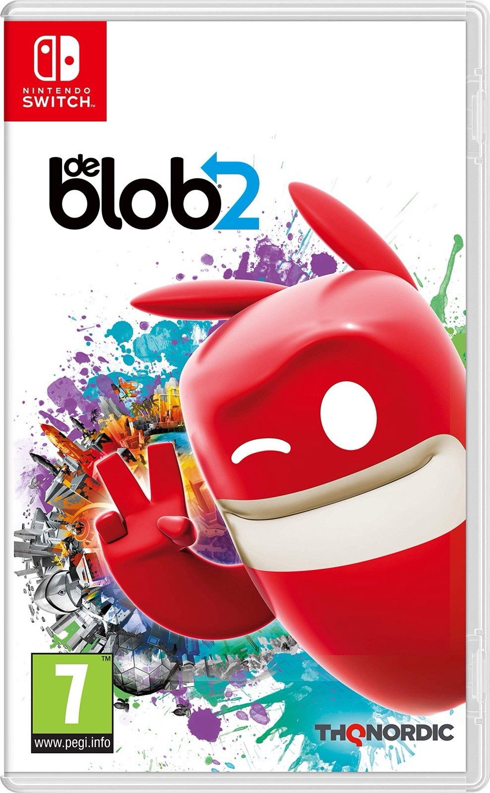 De Blob 2 for Nintendo Switch, New, Unplayed, Cartridge and Case (EUR)