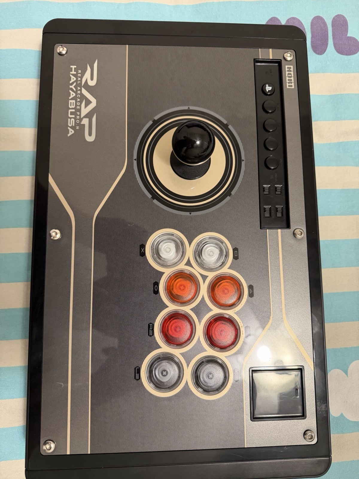 Hori Real Arcade Pro Rap N Hayabusa Fight Stick Controller for PS3, PS4, PC