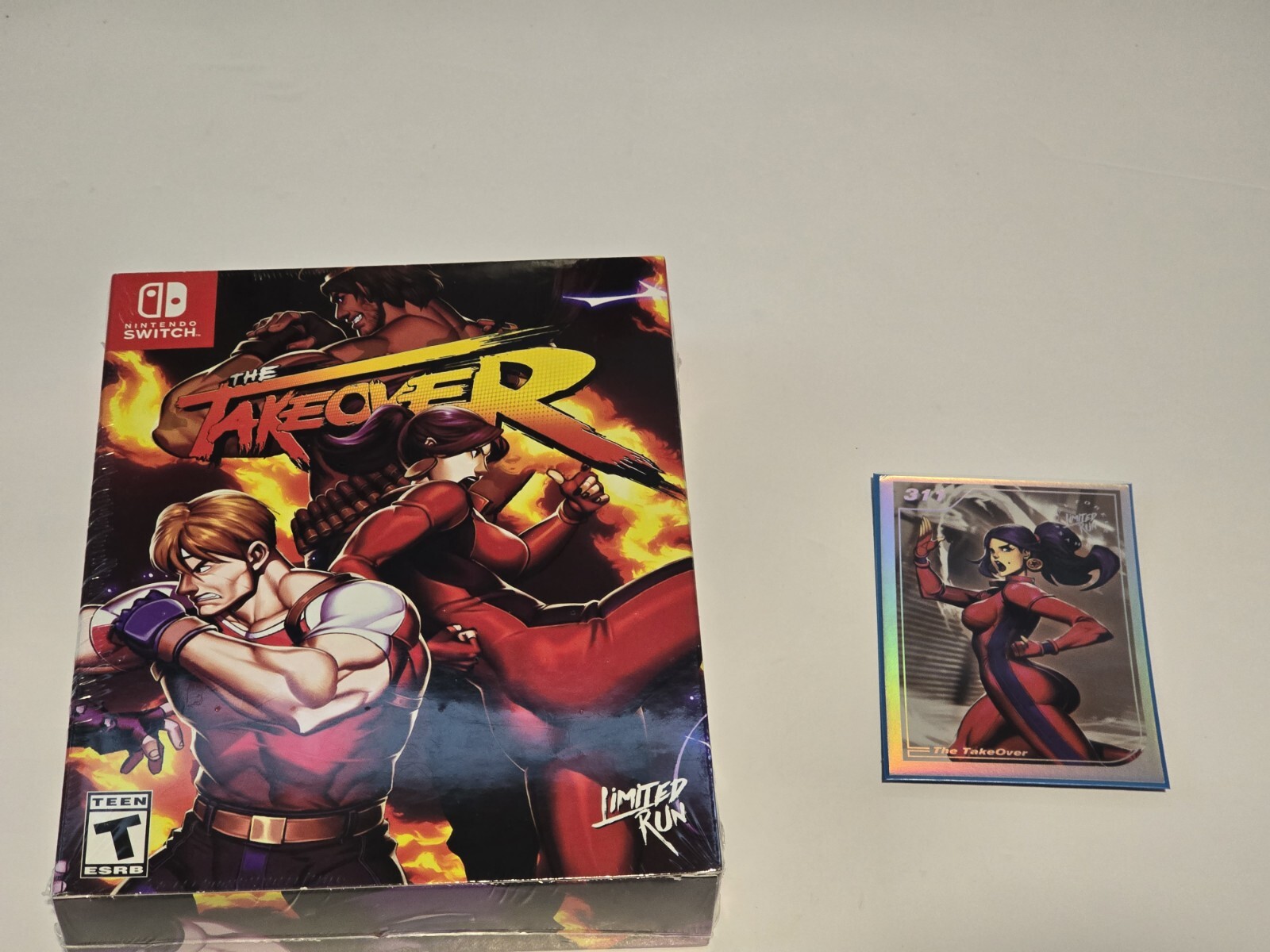 The Takeover Collectors Edition (Limited Run Games) (Nintendo Switch) W/ Card