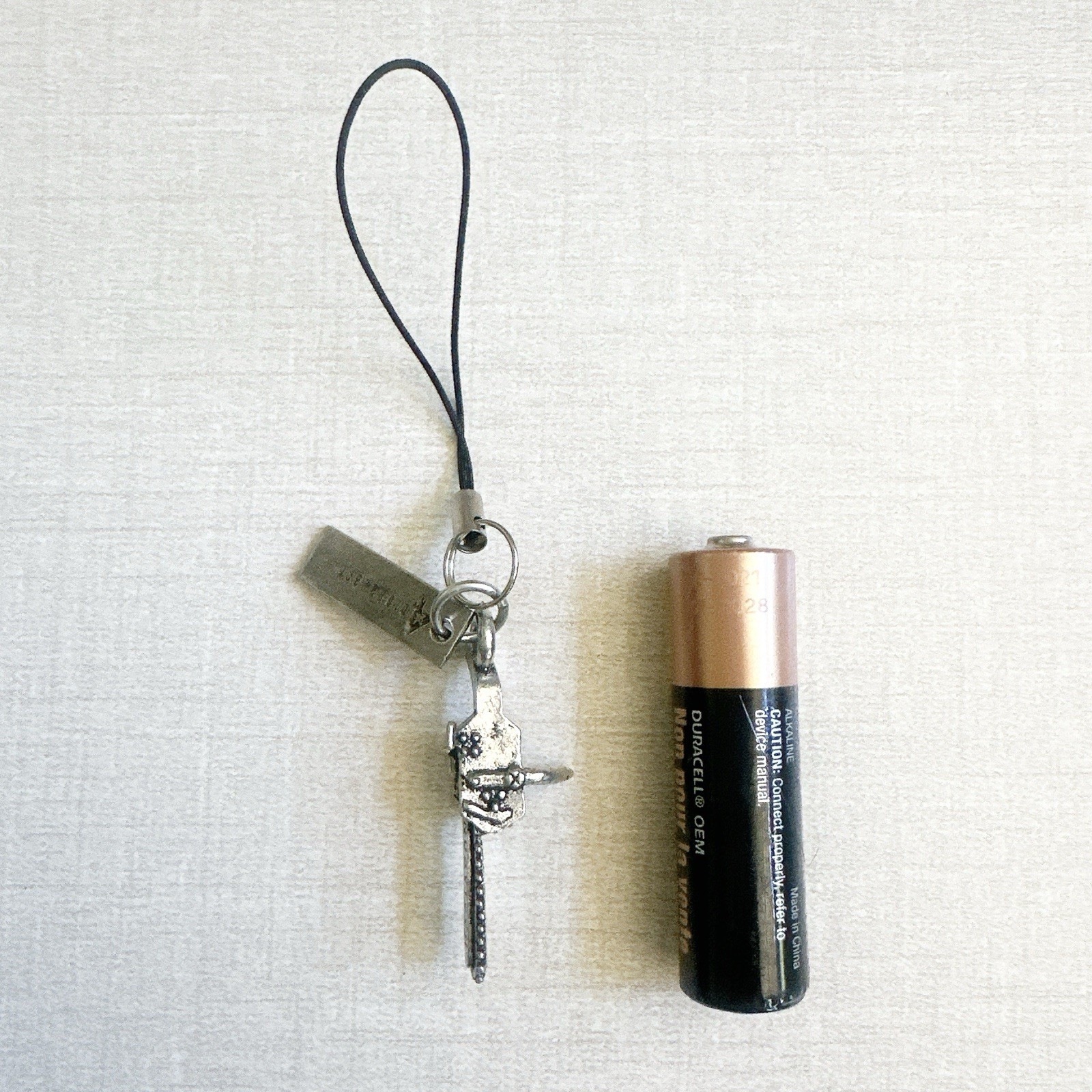 RARE Biohazard Resident Evil 4 Chainsaw Keychain Tokyo Game Show 2005 Promo JP