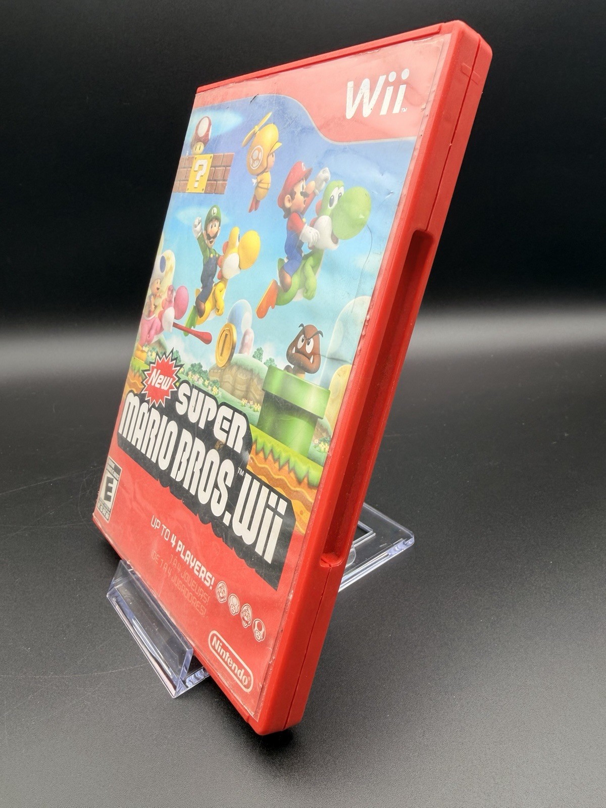 New Super Mario Bros. Wii (Nintendo Wii, 2009) Complete W/ Manual CIB Tested