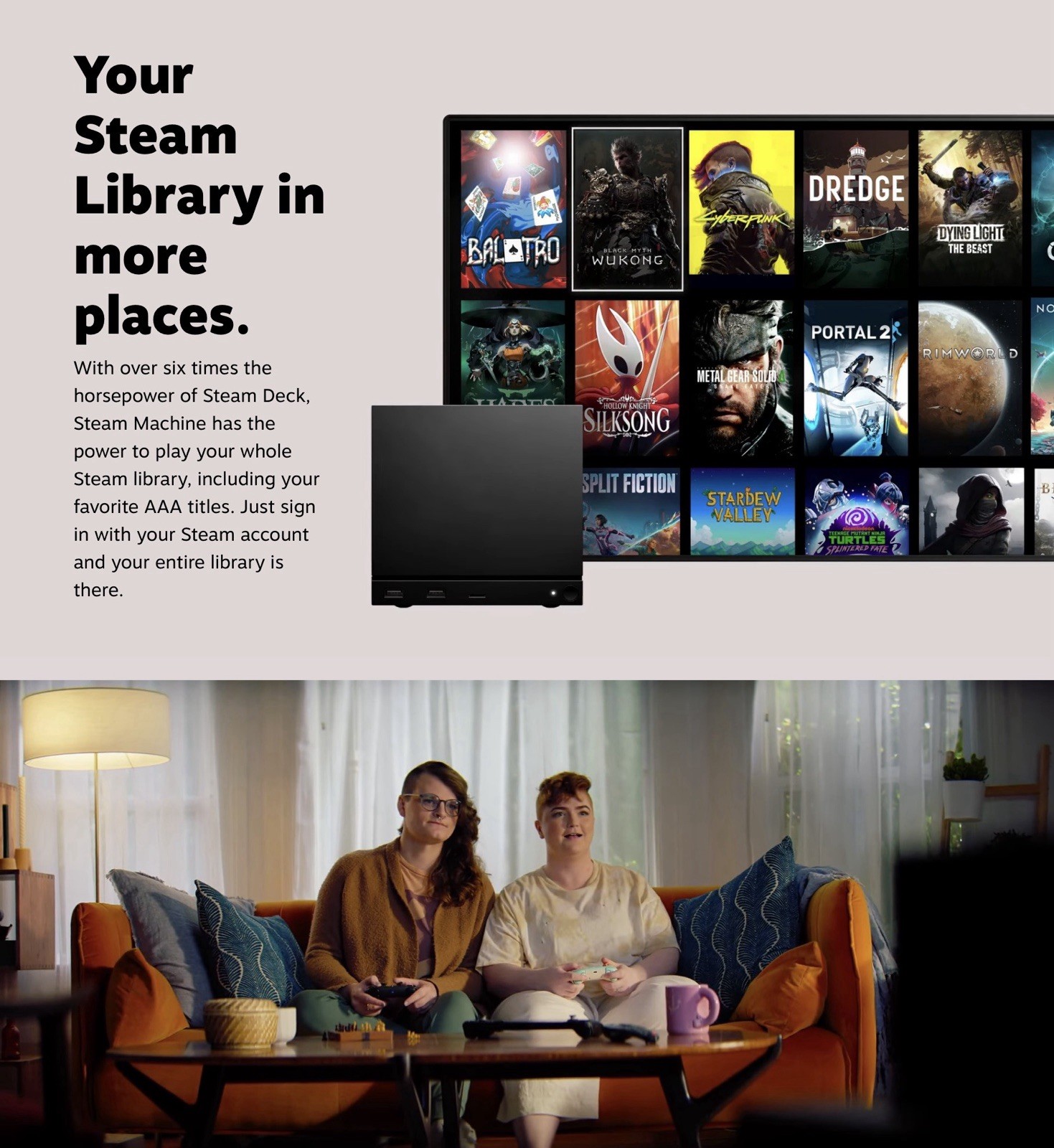 Steam Machine 512GB with Controller Valve PC PRESALE