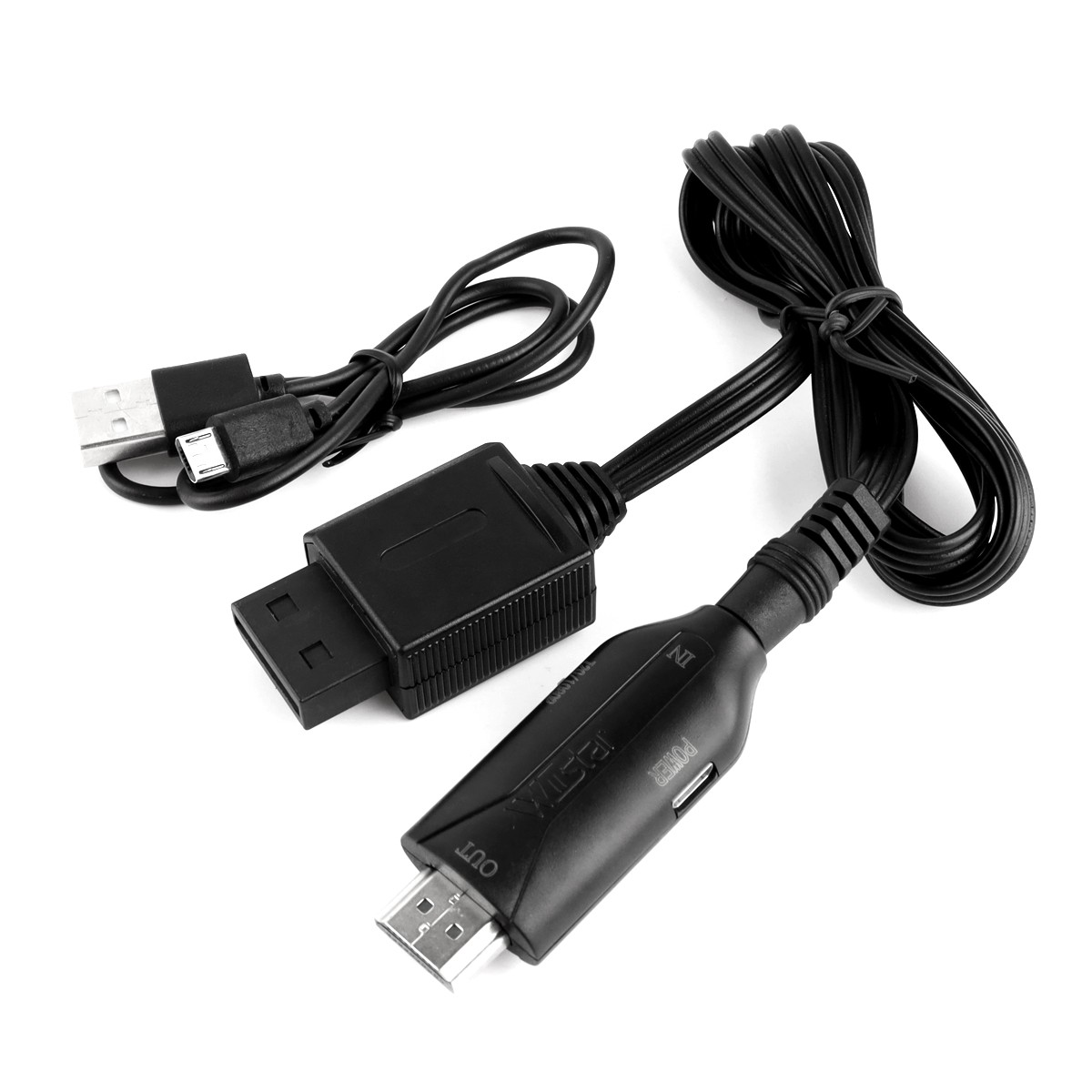 Wii to HDMI Adapter Converter Cable Full HD 1080P/720P Plug & Play for HD TV PC
