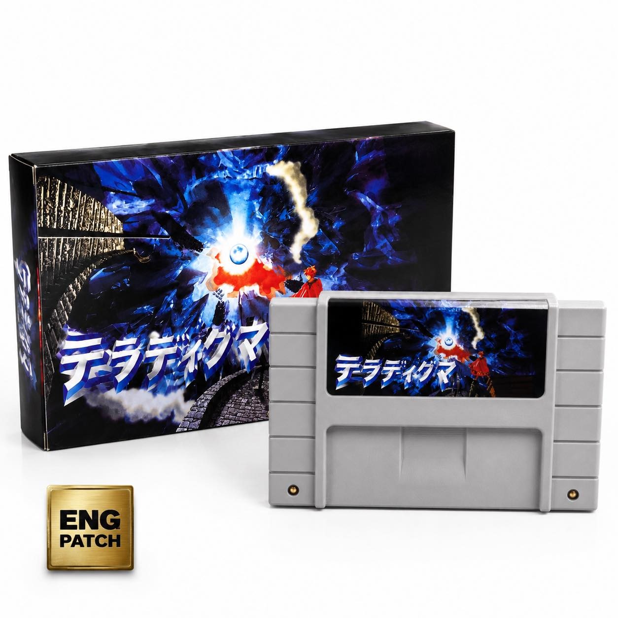 Premium Action RPG Adventure English Edition For SNES Complete In Box Custom