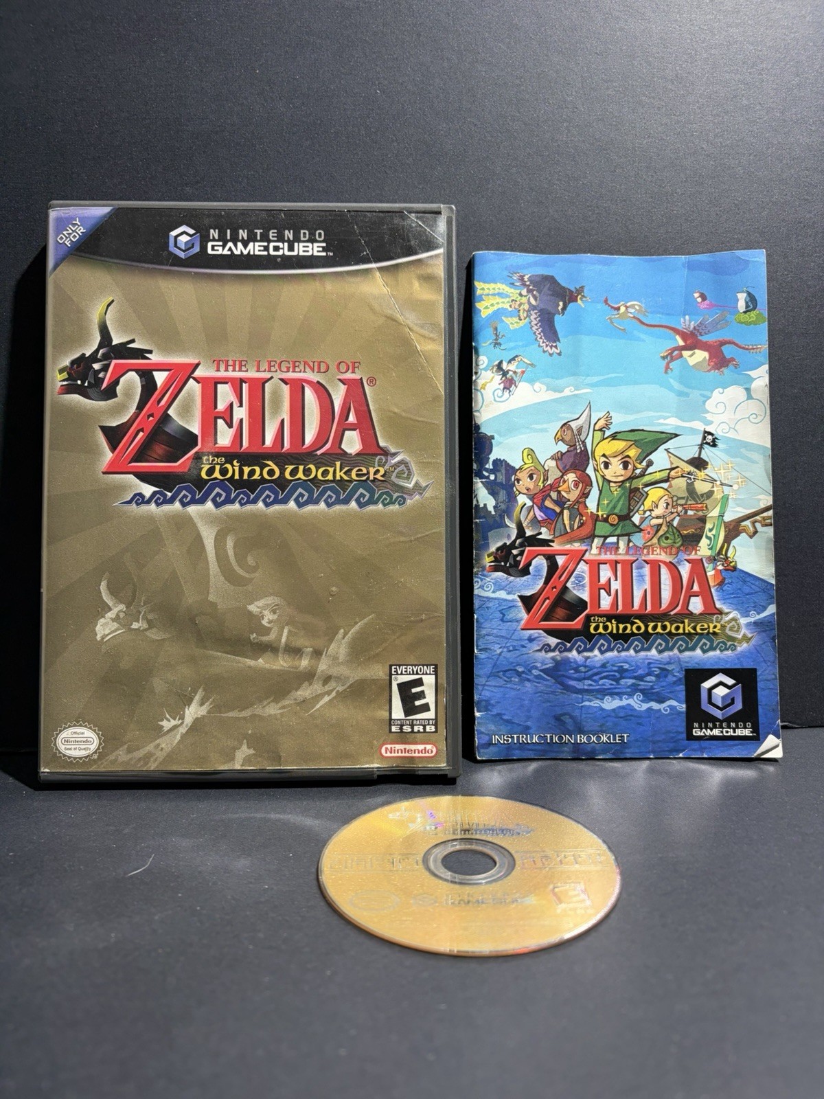 The Legend of Zelda The Wind Waker (Nintendo GameCube) Complete USA TESTED
