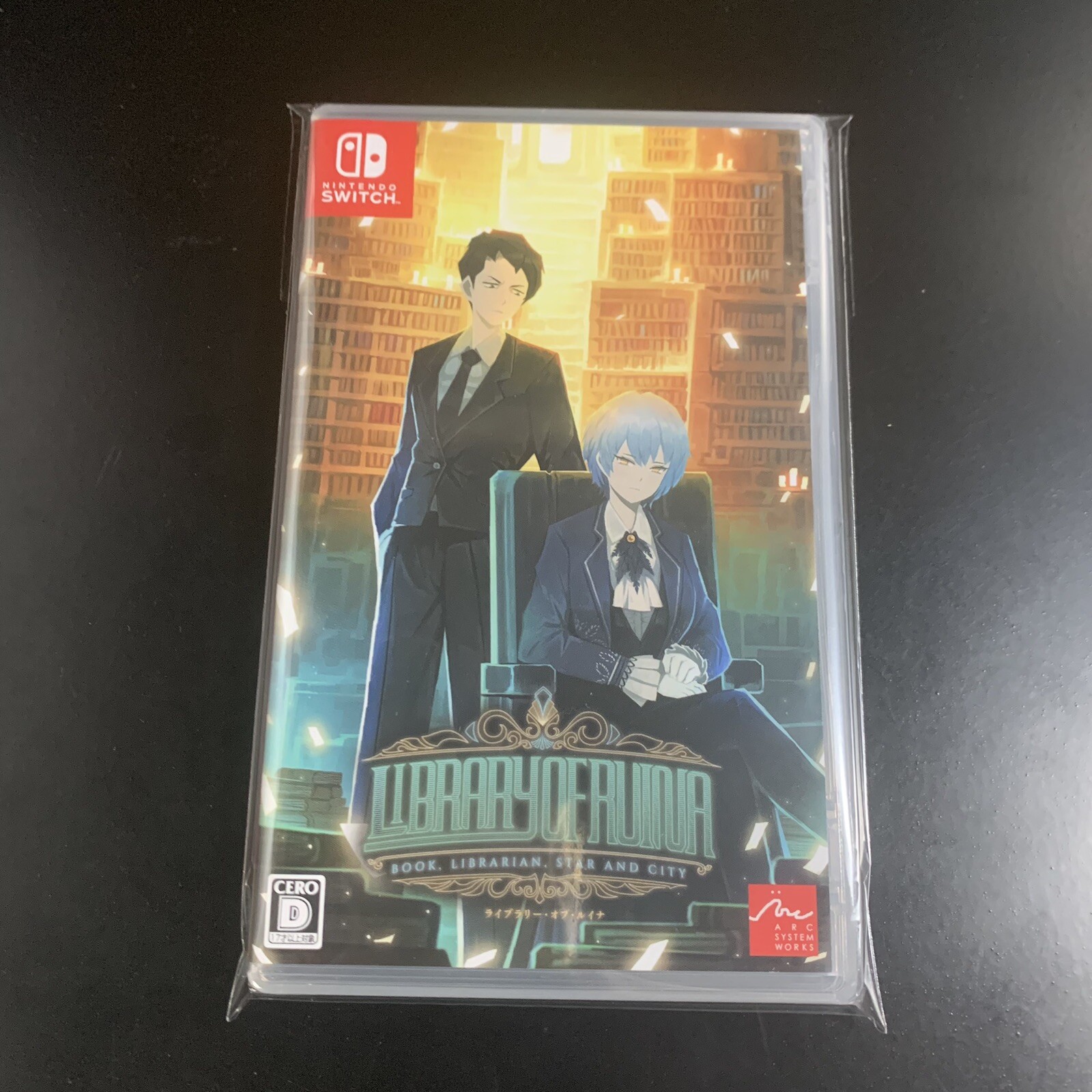 Unopened SW Library Of Ruina Nintendo Switch Arc System Works Sealed JP