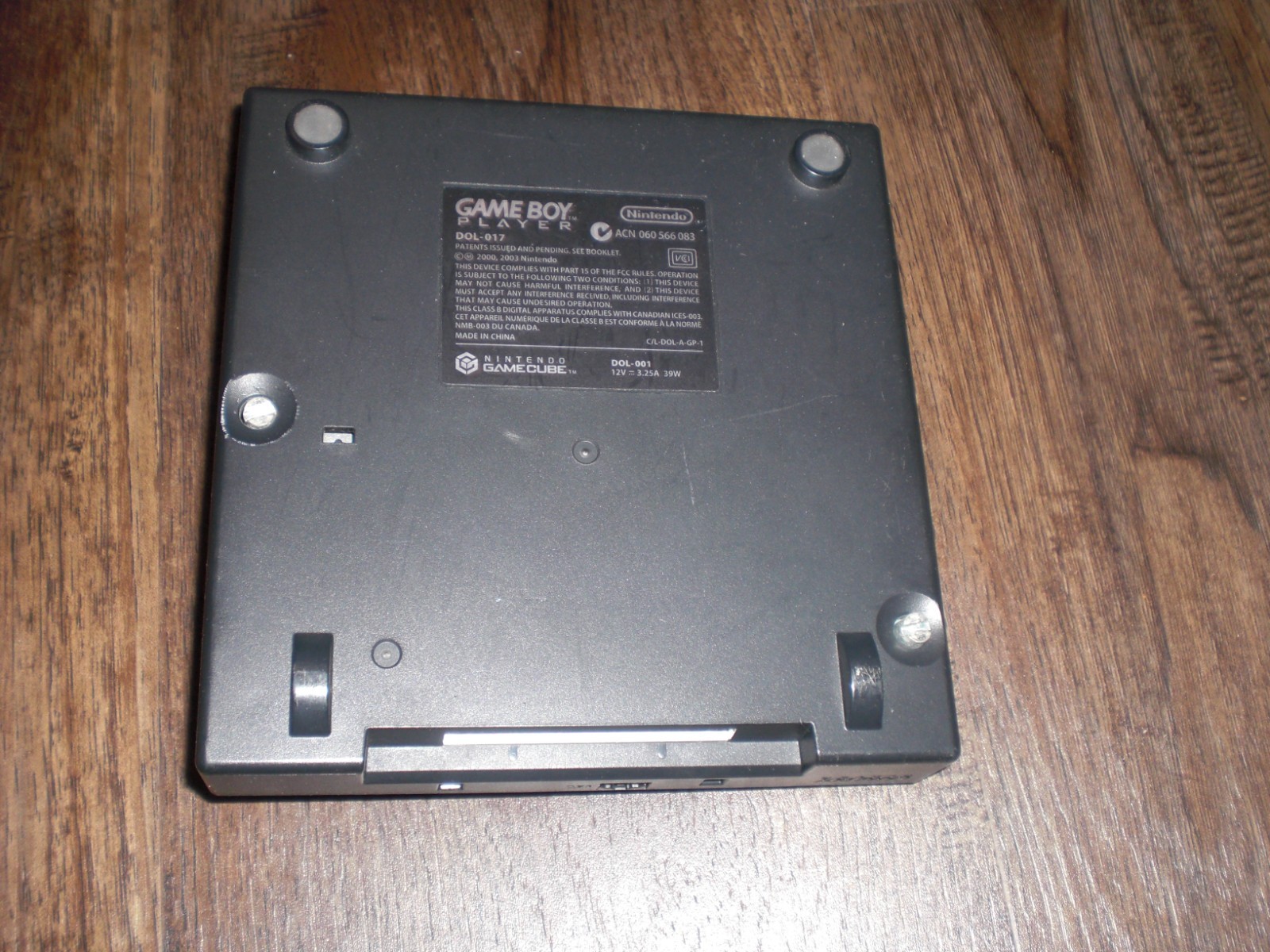 Nintendo Game Boy Player DOL-017 GameCube GBA Advance Play Pokemon No Disc Disk